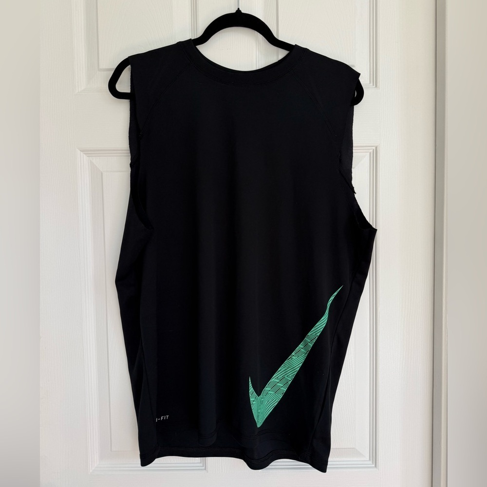 Nike Black Dri-Fit Sleeveless Shirt